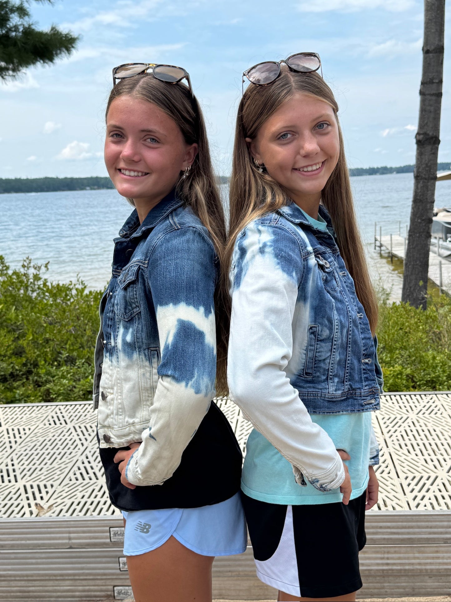 Cloudburst Cropped Denim Jacket