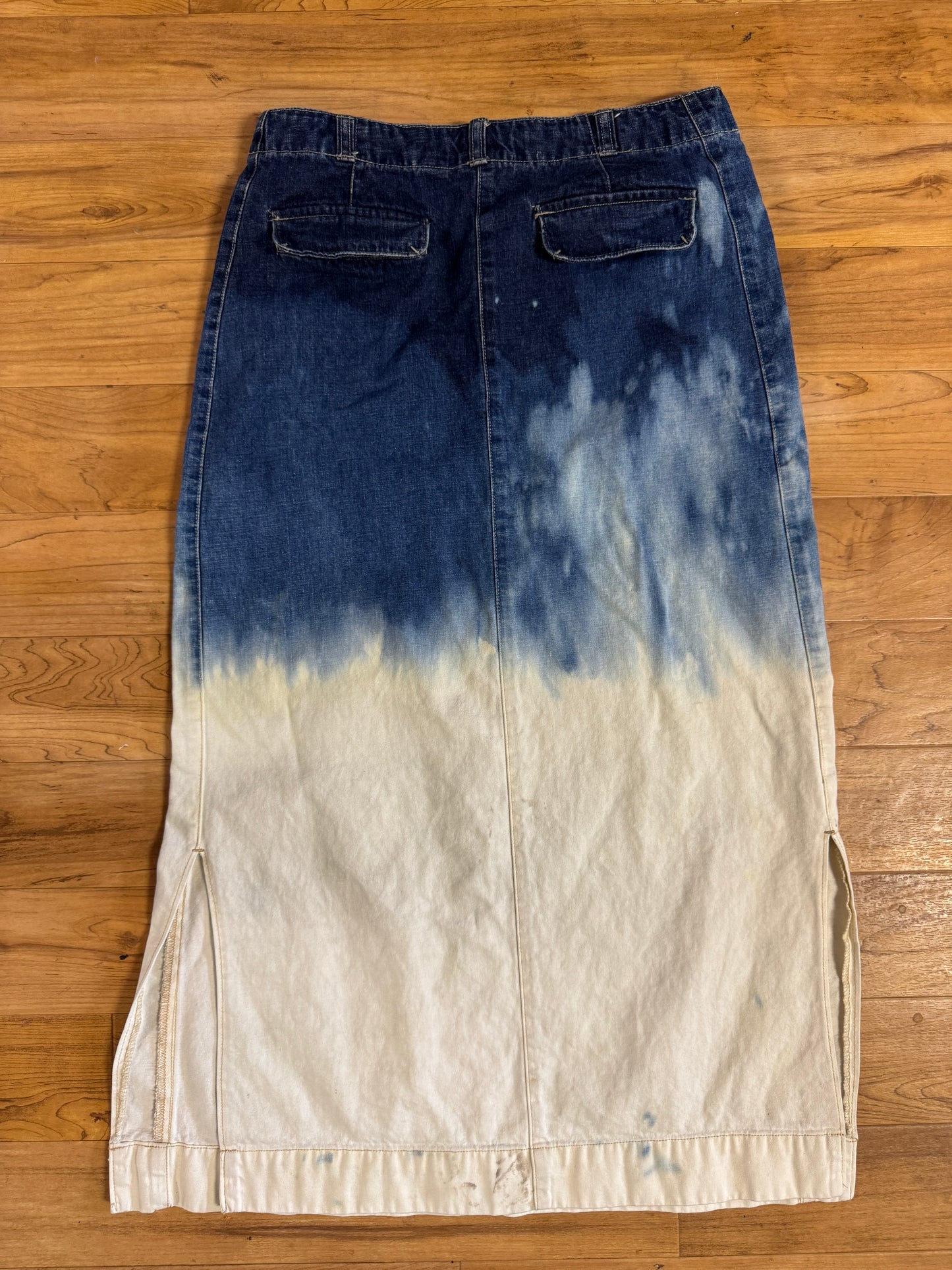 Bay Harbor, Denim Jean Classic Preppy Skirt