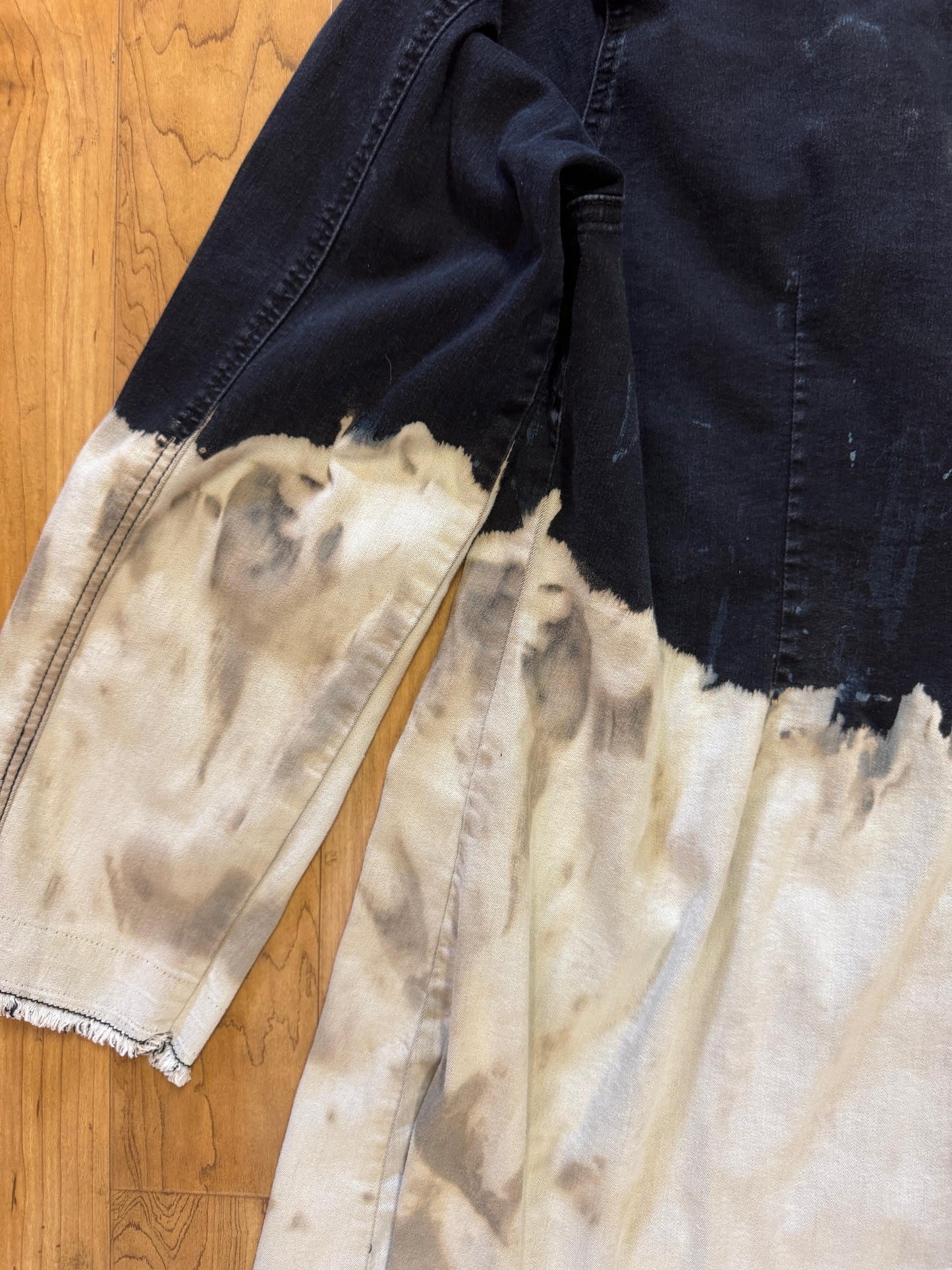 Lunar Night Celestial-Dyed Denim Jacket