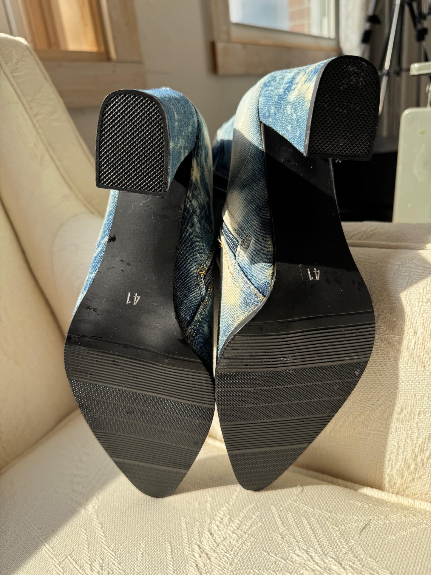 Stargazer Denim Statement Boots