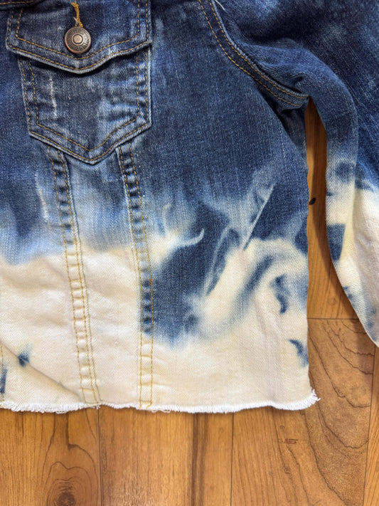 Dreams Rising Cropped Denim Jacket