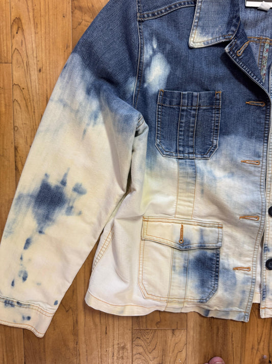 Dune Crest Utility Denim Jacket